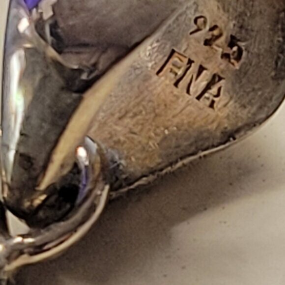 Nautilus Pendant Sterling Silver 925 Mother of Pearl Statement Pendant - Picture 4 of 12